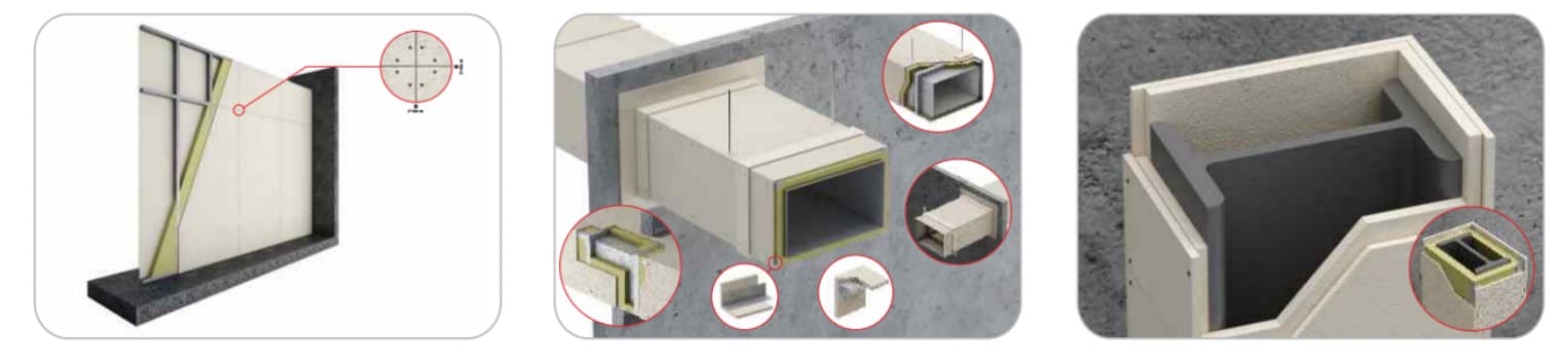 Versatile Calcium Silicate Fireproofing Panel 3