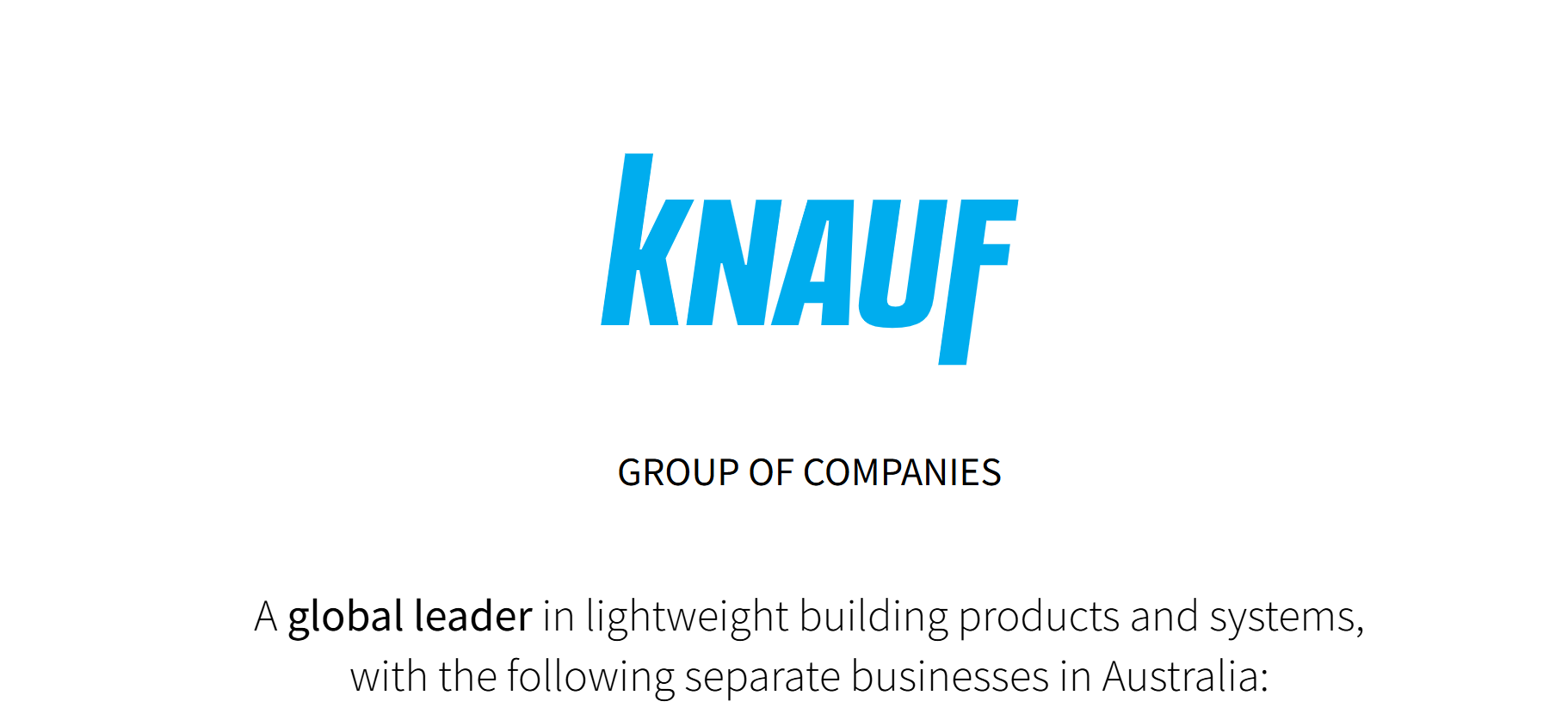 Knauf Australia